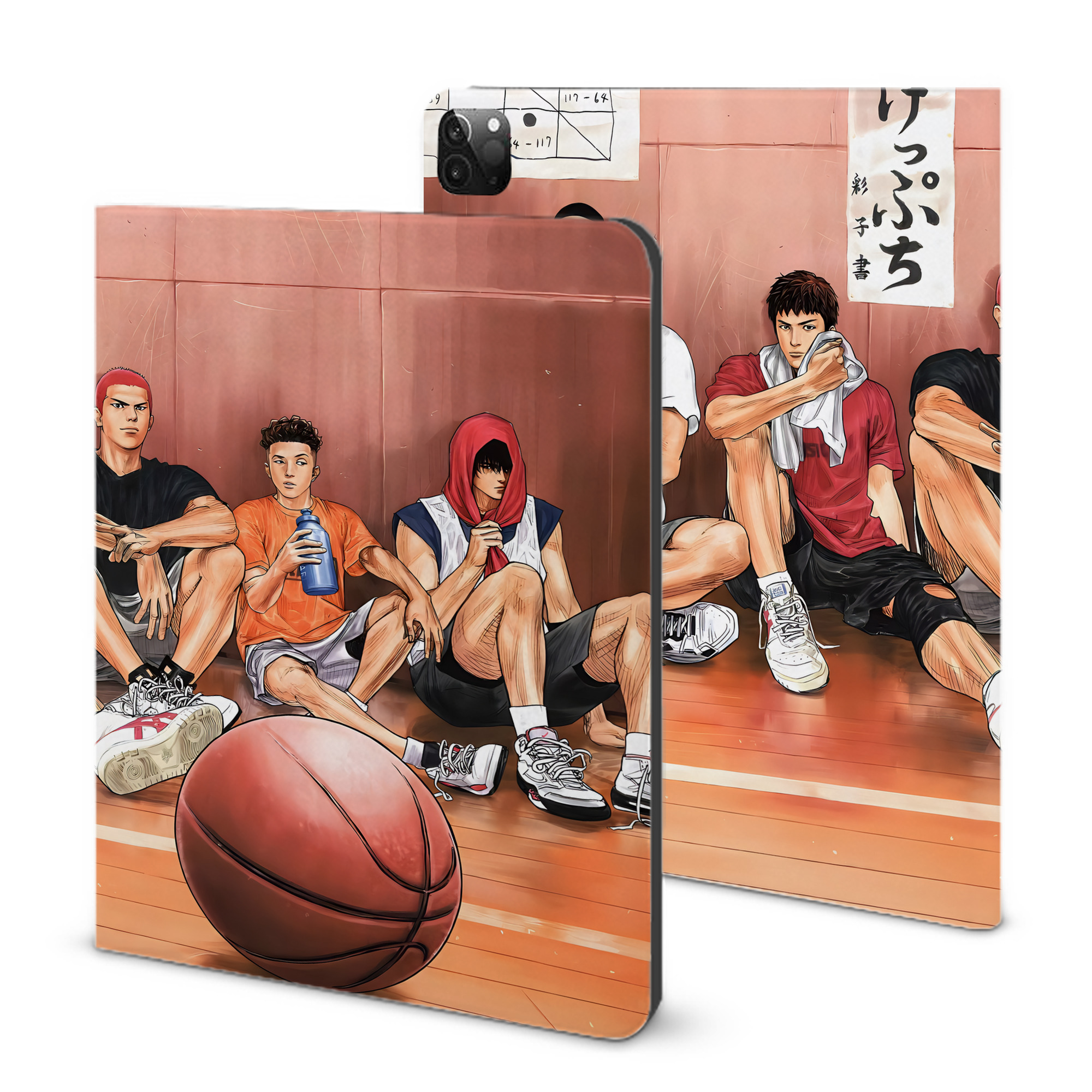 （画像用） SLAM DUNK／スラムダンク IPadケース ペンホルダー付き ブックスタイルデザイン